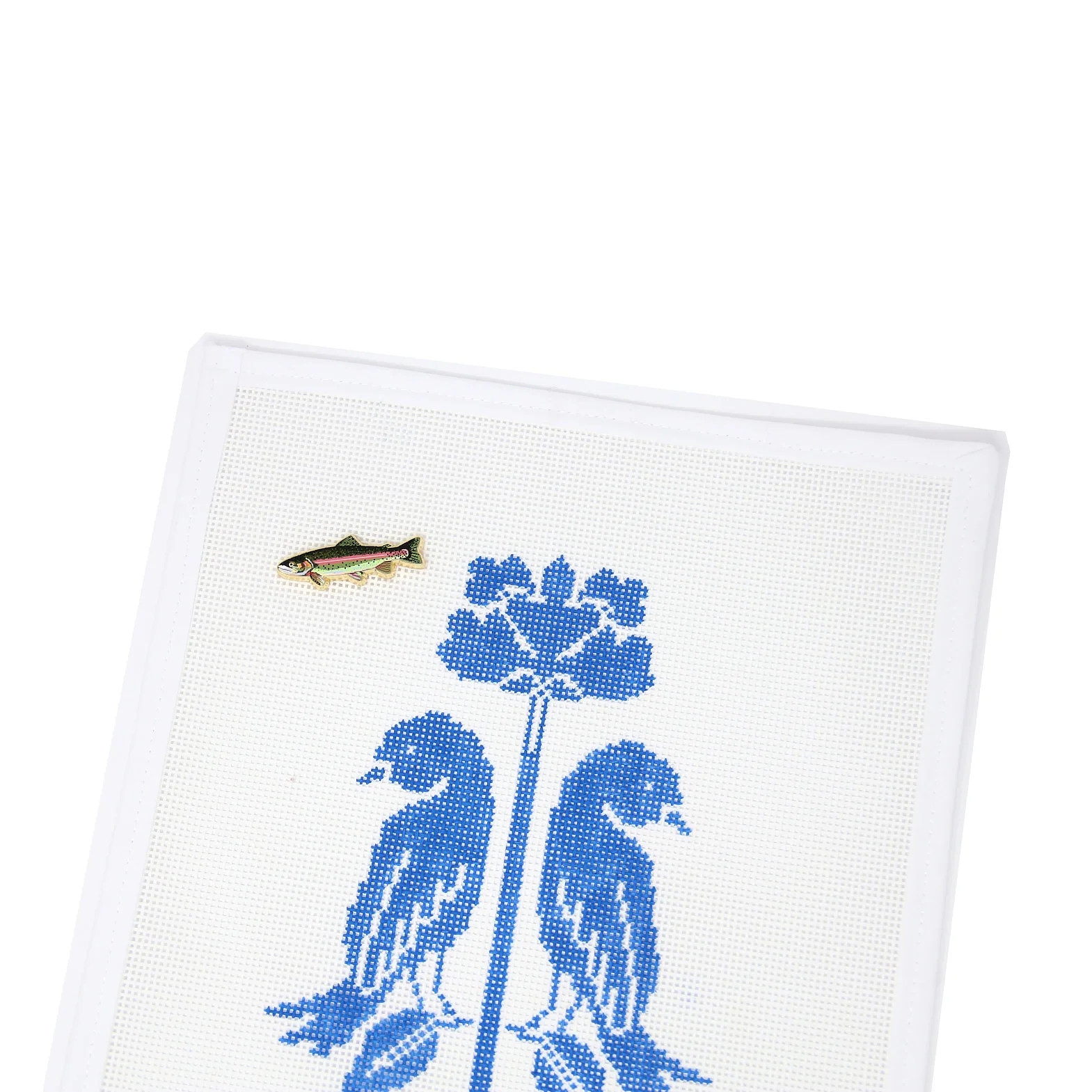 Rainbow Trout Needle Minder | Greystone Needlepoint