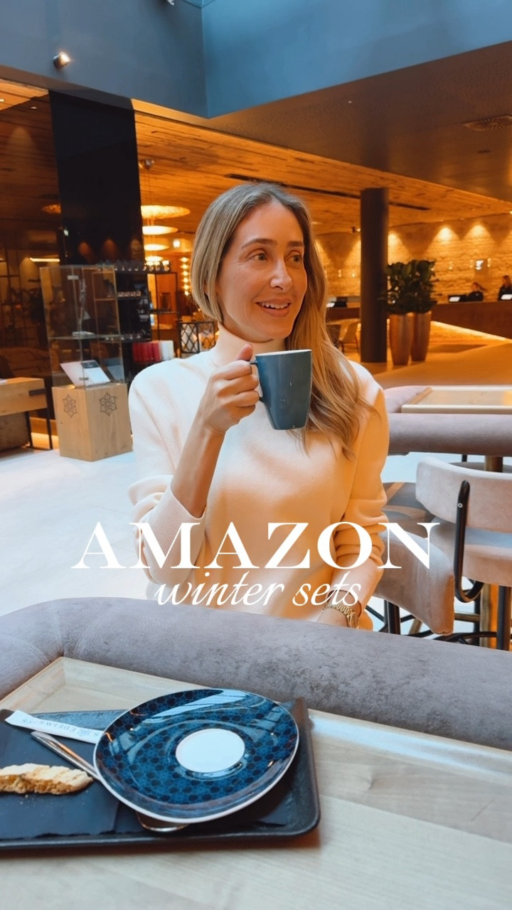 Amazon winter sets that I love! 
Warm and cozy sets that are perfect for this season! Fits true to size and I’m wearing size small 

#LTKSeasonal #LTKU #LTKootd