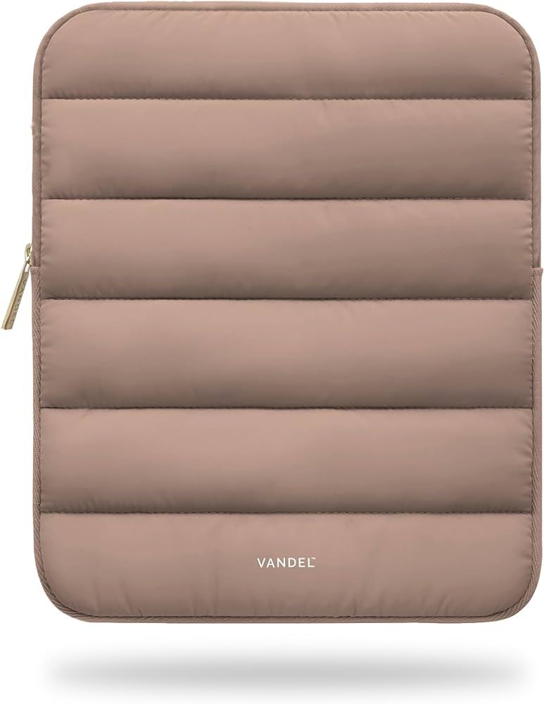 Vandel - The Original Puffy iPad Sleeve 9-11 Inch Tablet Sleeve, Brown iPad Case for Women and Me... | Amazon (US)