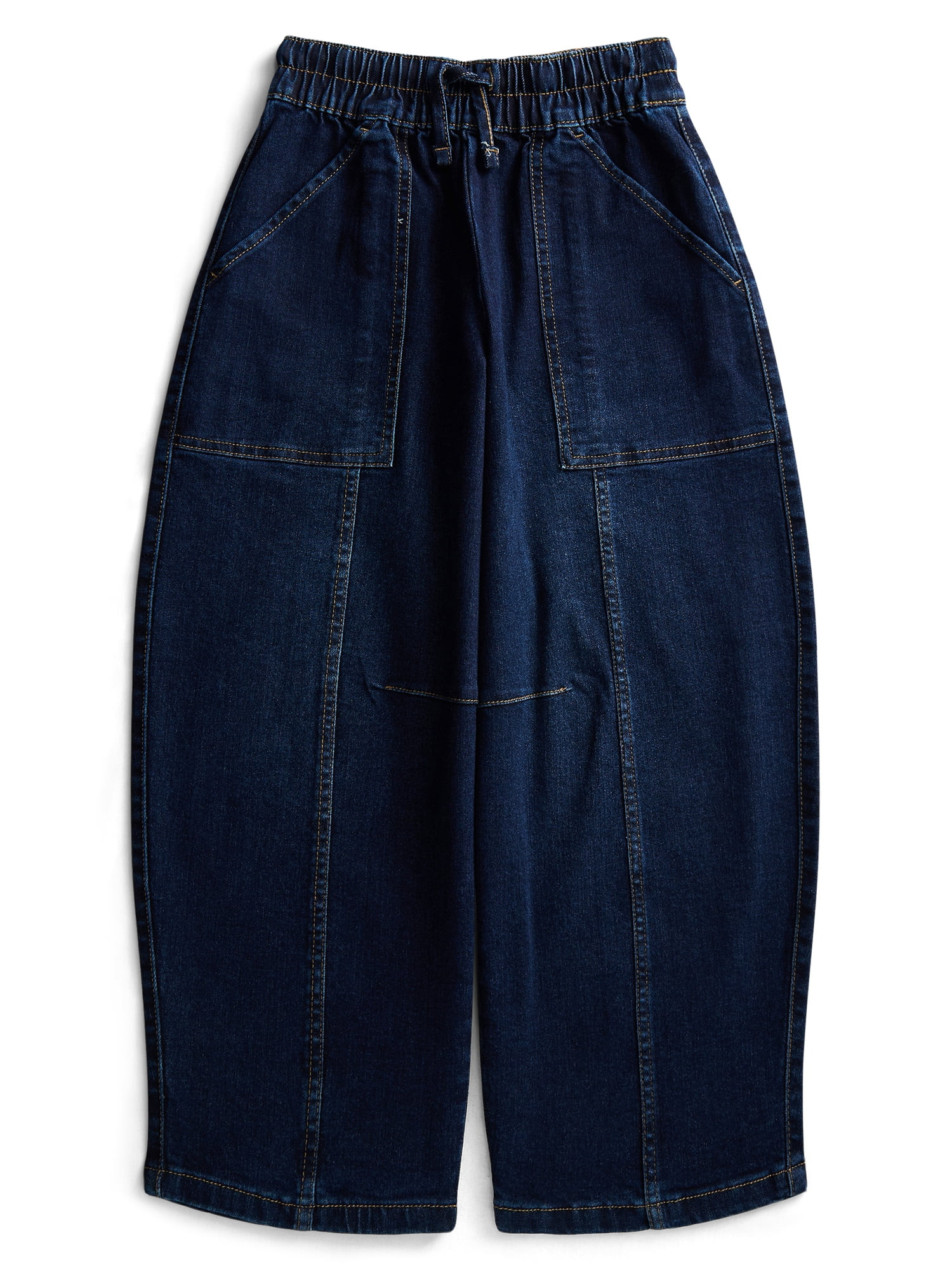 Weekend Academy Girls Barrel Leg Pants, Sizes 5-18 | Walmart (US)