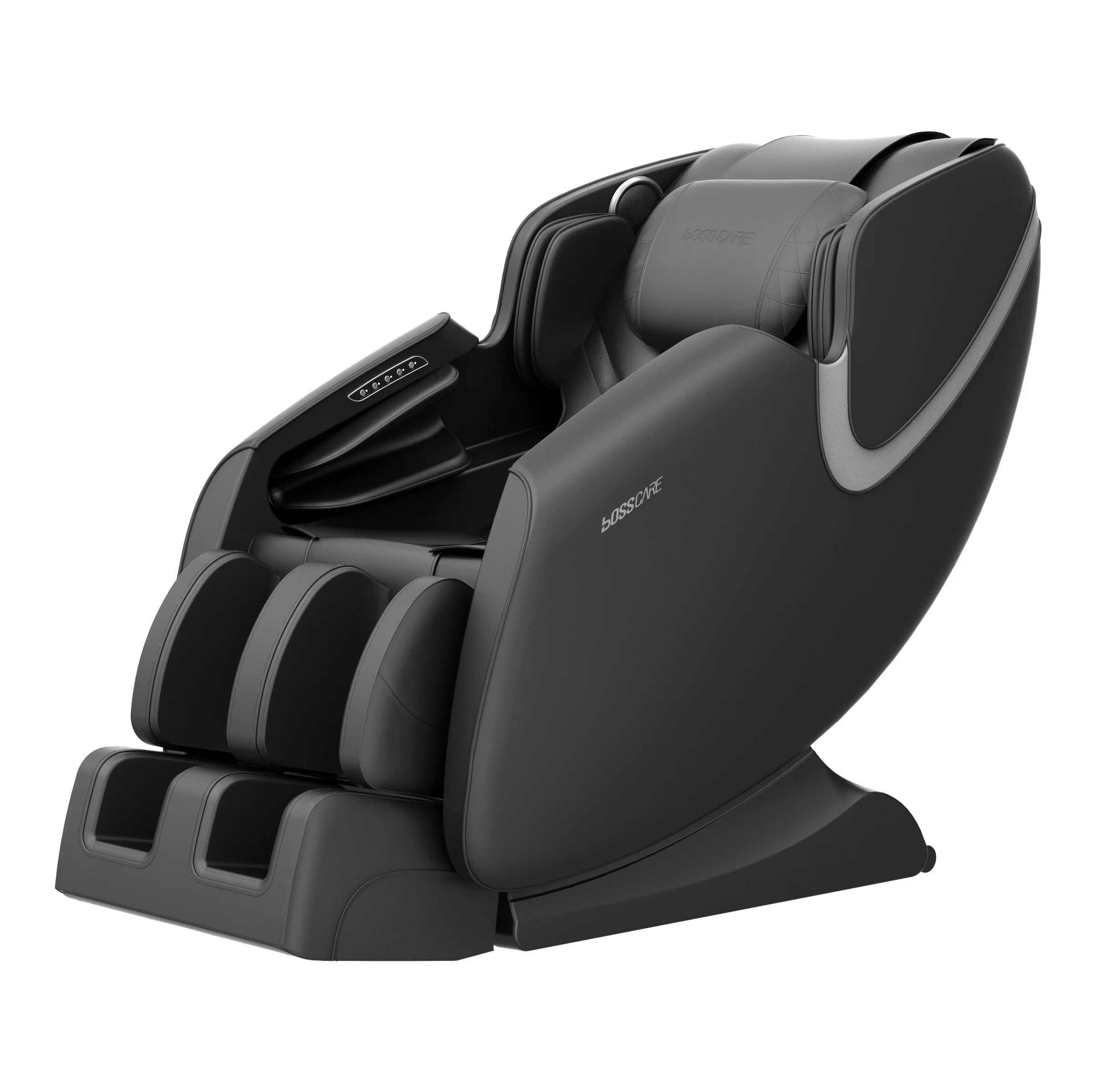 BOSSCARE Massage Chair Zero Gravity Full Body with Heat Bluetooth Speaker Black | Walmart (US)