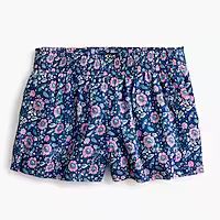 Floral pull-on short | J.Crew US