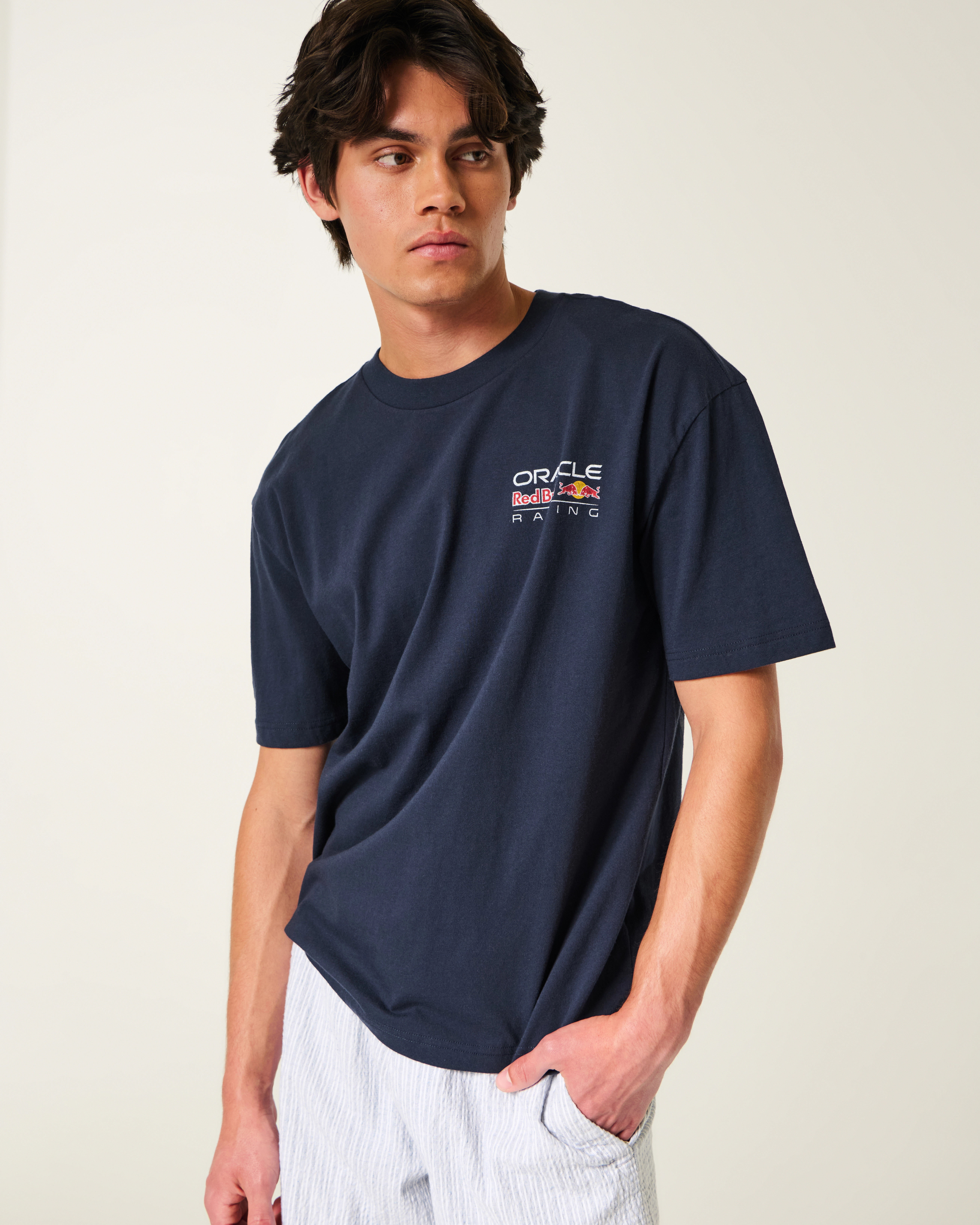 Boxy Oracle Red Bull Racing Graphic Tee | Hollister (US)