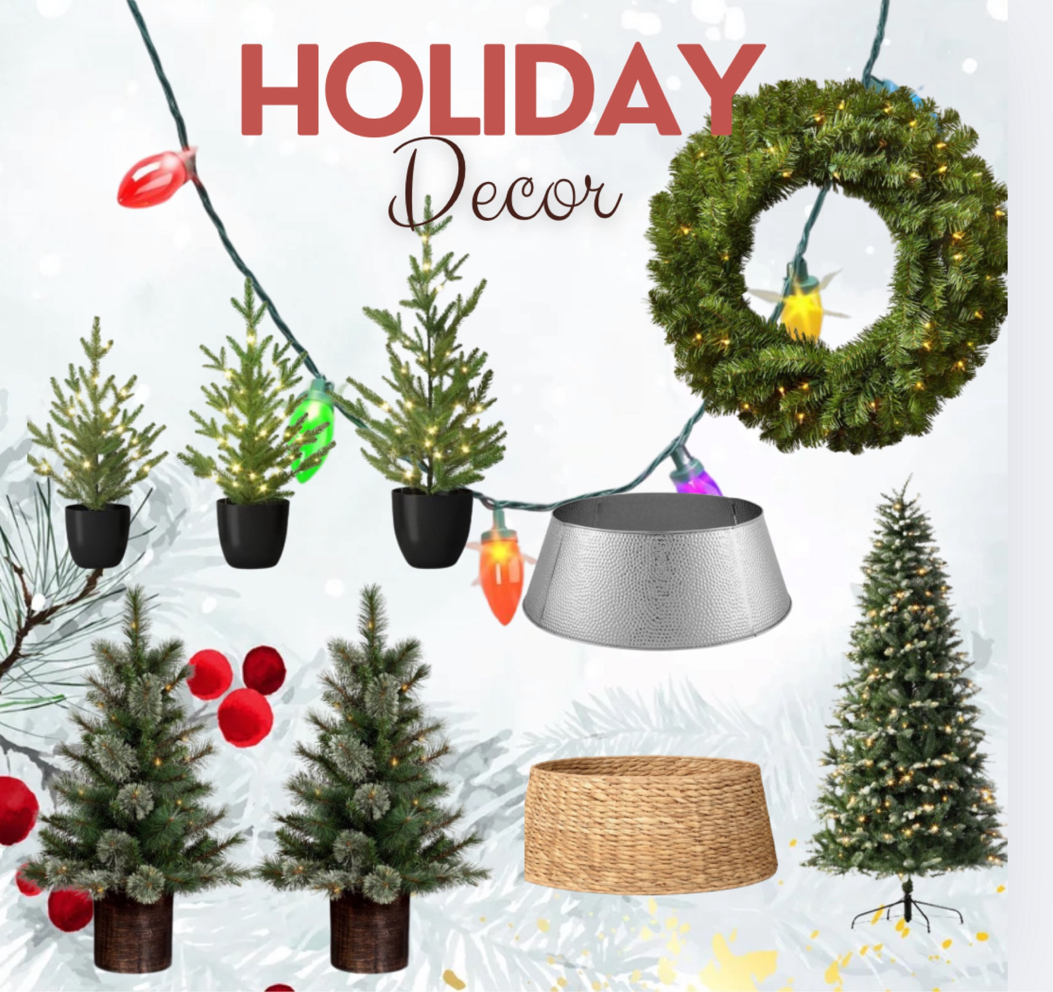 Target deals hit it out of the park with these holiday decor deals! I just got wreaths for all our front windows  

#LTKSeasonal #LTKHoliday #LTKSaleAlert
