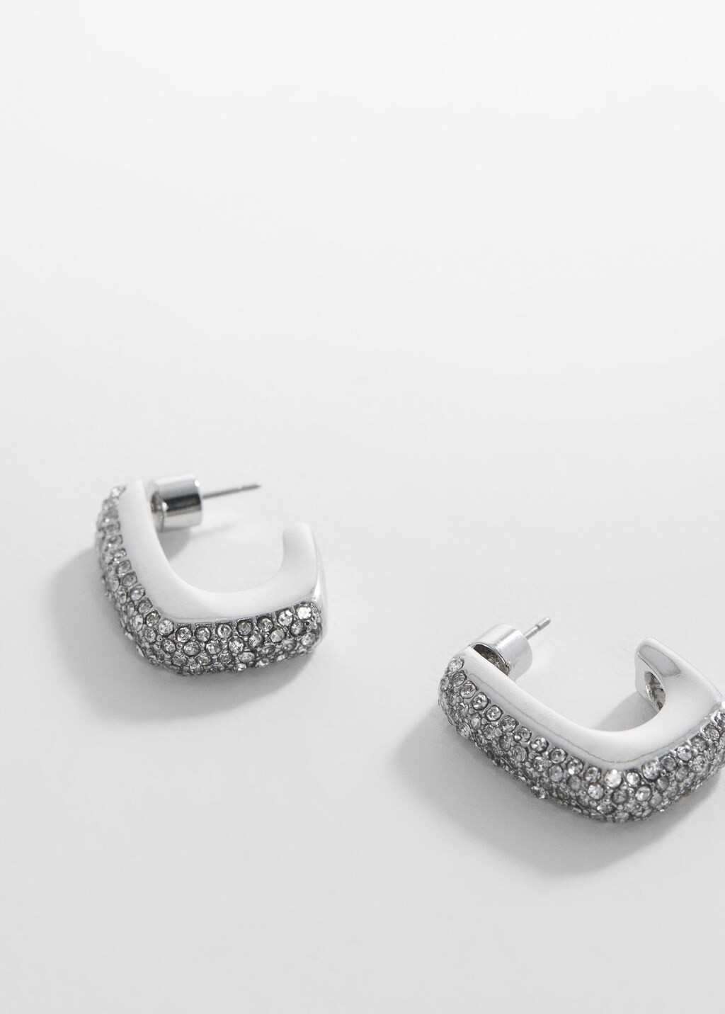 Oorringen met stras | MANGO (NL)