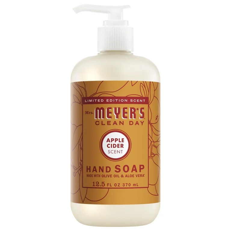 Mrs. Meyer\u2019s Clean Day Hand Soap, Apple Cider Scent, 12.5 Fl Oz | Walmart (US)