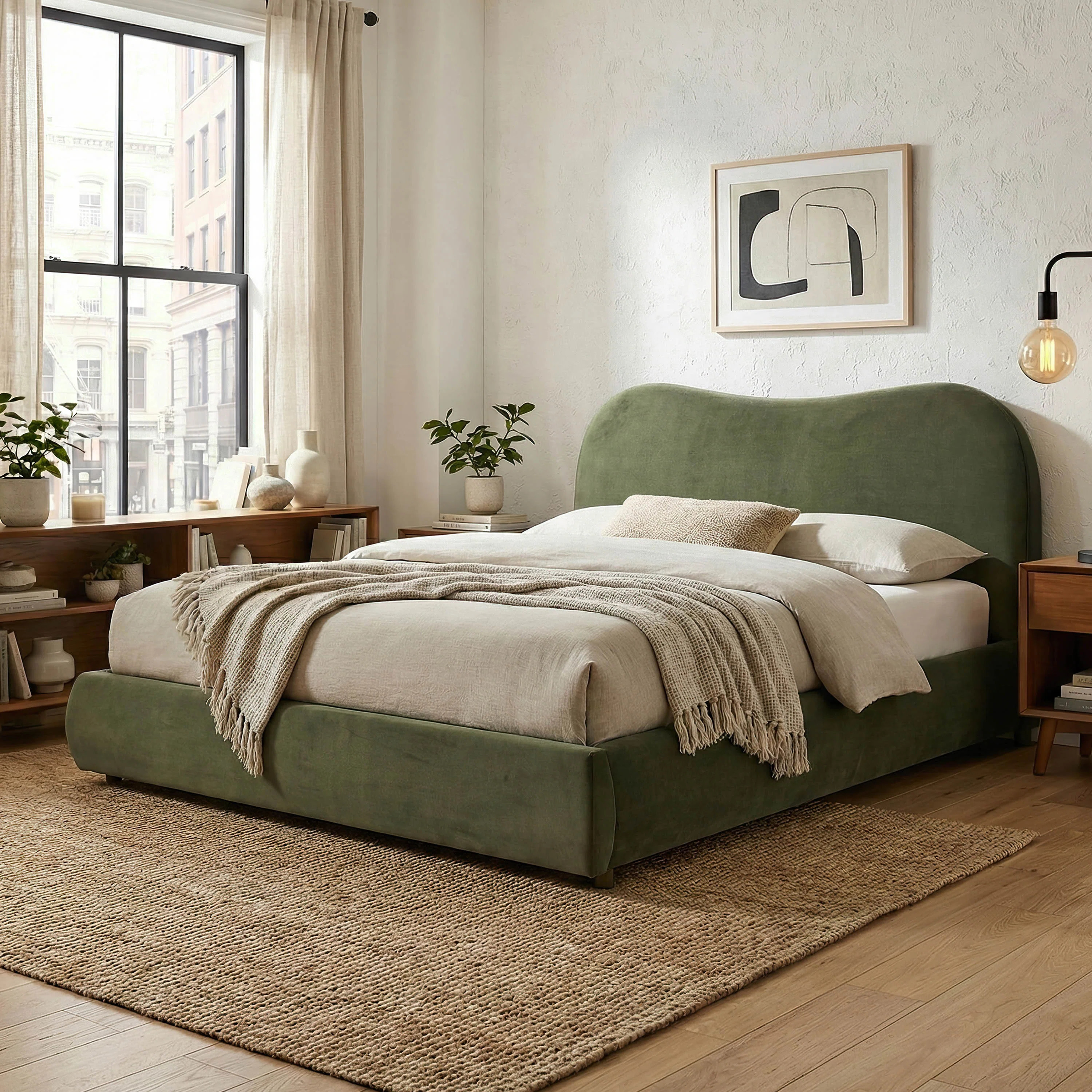 Everly Quinn Colyt Platform Bed With Built-In Footboard Drawer - Wayfair Canada | Wayfair North America