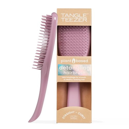 Tangle Teezer Plant-Based Ultimate Detangler Brush, Dry & Wet Hair Brush, Eliminates Knots & Reduces Breakage for All Hair Types, Earthy Purple | Amazon (US)