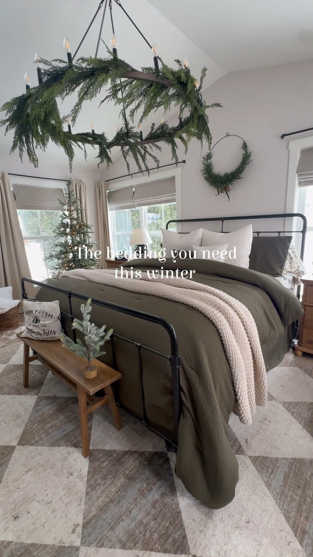 Get your bedroom winter cozy too 🕯️

#LTKHoliday #LTKSeasonal #LTKHome