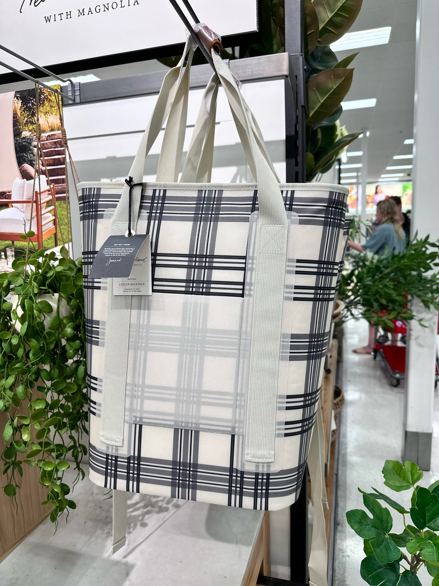 New Hearth and Hand with Magnolia summer collection!!😍
This plaid backpack cooler is so cute!! I got the striped one 2 years ago and it was available last year. It is lightweight and keeps everything cold for a long time!

Target, target style, backpack cooler, cooler, summer cooler, picnic, gift idea, hearth and hand, faux plant, summer collection, new arrivals, new at target, Target finds, road trips, traveling, Disney trips

#LTKSeasonal #LTKGiftGuide #LTKtravel