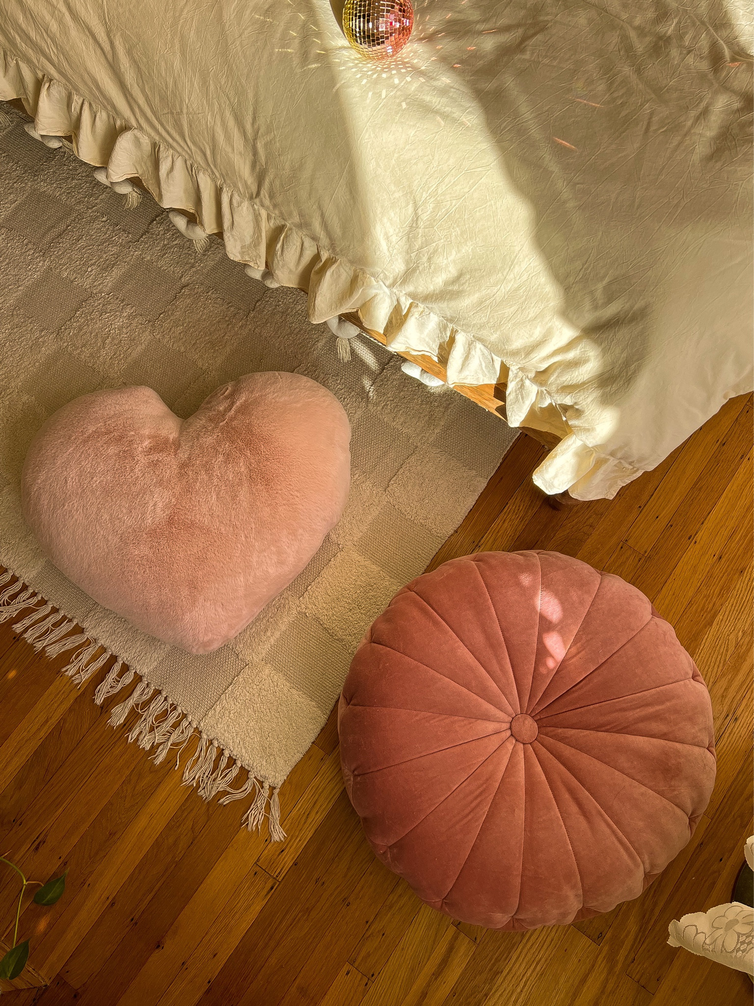 New pillows! Floor cushion, heart, valentines decor, plush, interior, pink aesthetic room

#LTKSeasonal #LTKhome #LTKstyletip