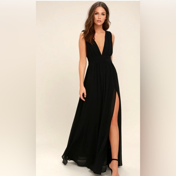 Heavenly Hues Black Maxi Dress | Poshmark