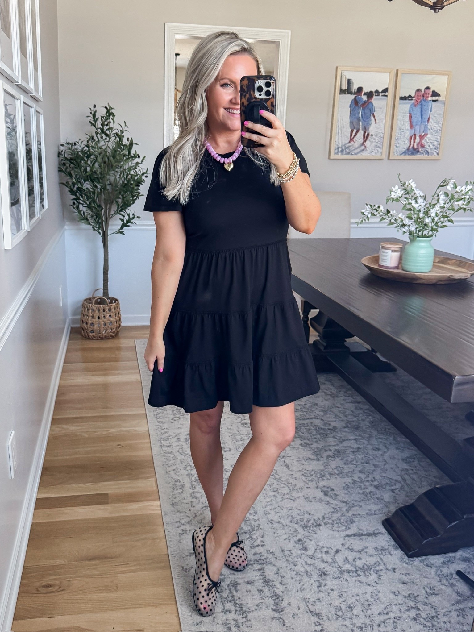 This mini flowy black dress is such a versatile piece for your wardrobe. It is easy to dress up with heels or keep casual with sneakers or sandals, making it perfect for date nights, events, or everyday wear.
spring dresses black mini dress flowy dress outfit casual chic outfit little black dress spring outfit ideas everyday style womens spring fashion versatile outfit lovelylifestyling

#LTKmomlife #LTKootd #LTKSeasonal