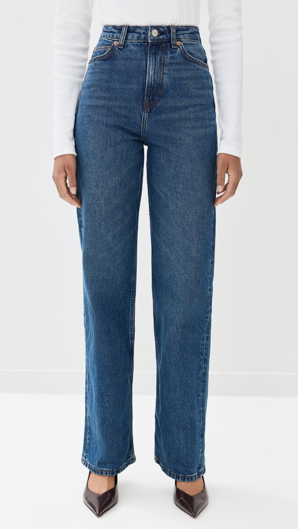 Wilder Stretch High Rise Wide Leg Jeans | Shopbop