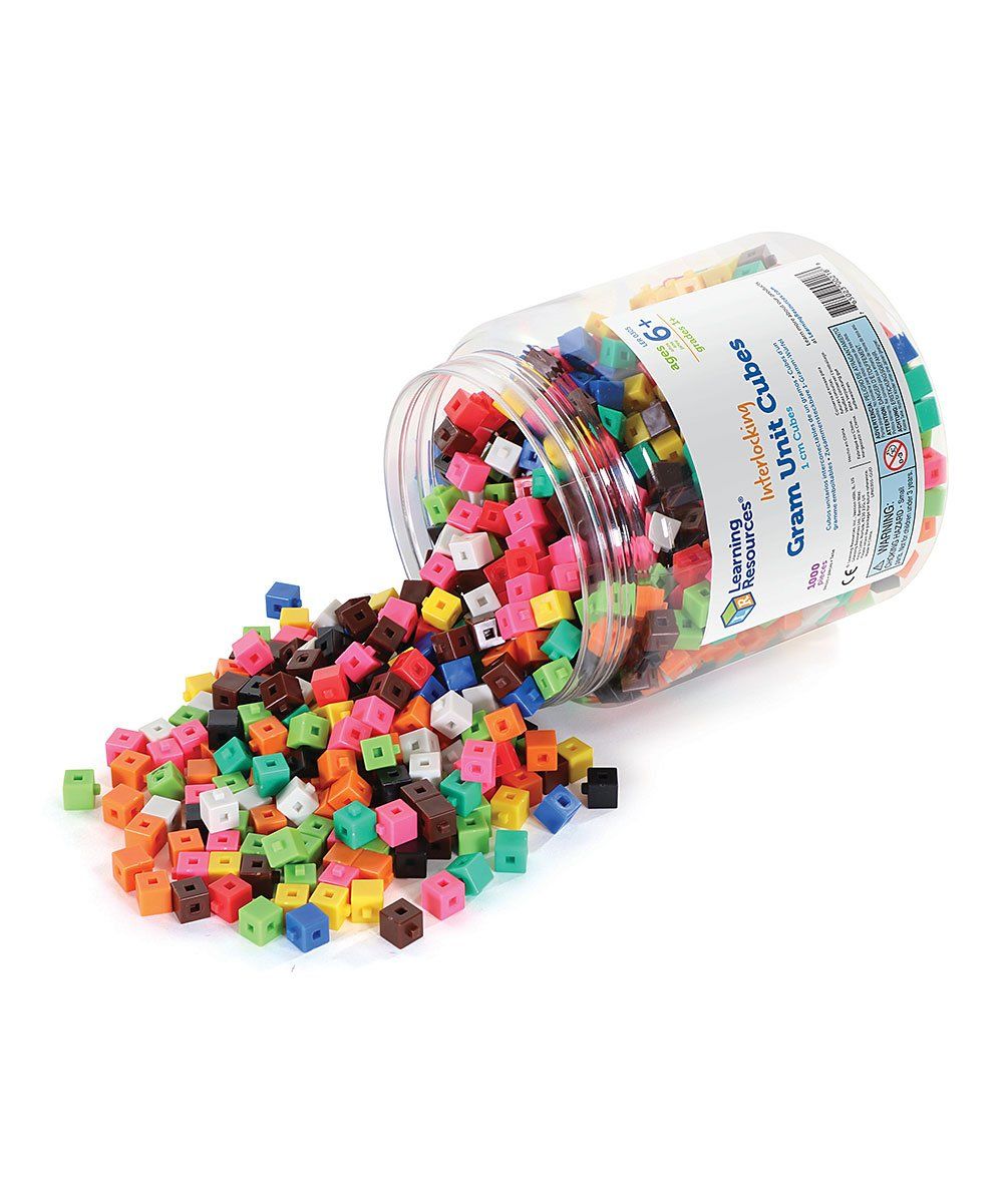 Interlocking Centimeter Cubes - Set of 1000 | Zulily