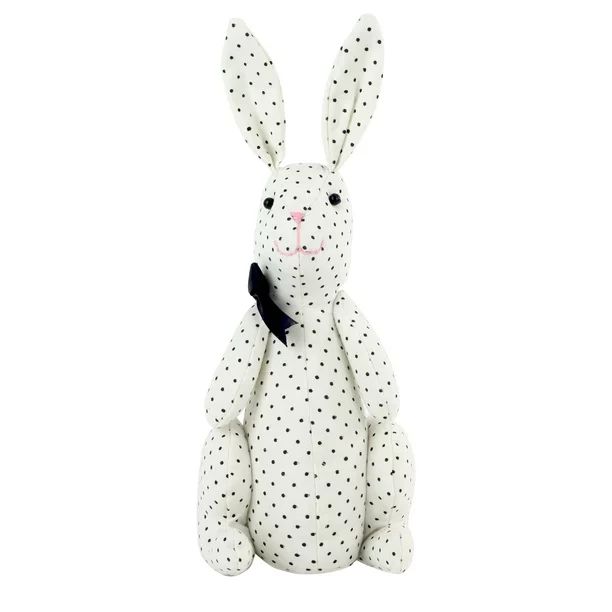 Way To Celebrate Easter Fabric Bunny Décor, Black Dots - Walmart.com | Walmart (US)