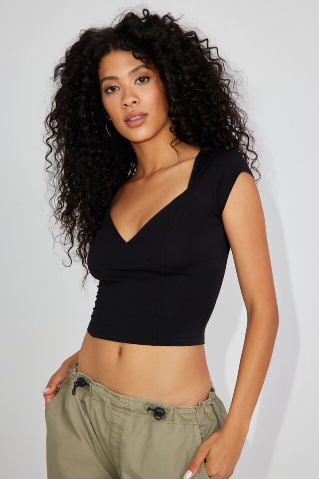 Open Neckline Tee | Garage Clothing