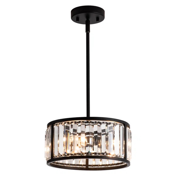 Adjustable Fixture Clear Glass Mini Industrial Hanging Ceiling Pendant Light | Wayfair North America