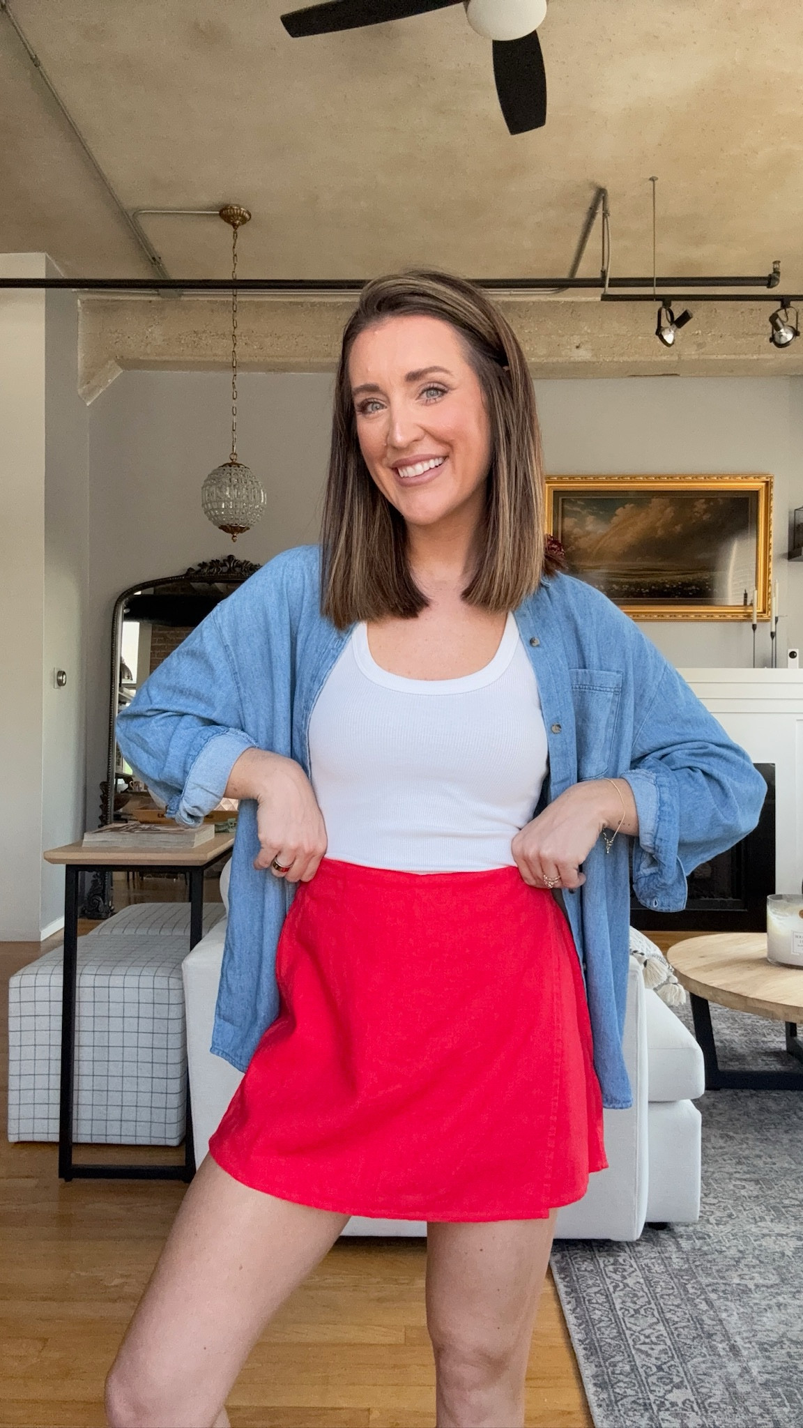 Red, white and blue outfit idea from Old Navy! This $15 skort is so good, fits TTS and has an elastic waist 

#LTKStyleTip #LTKSeasonal #LTKFindsUnder50