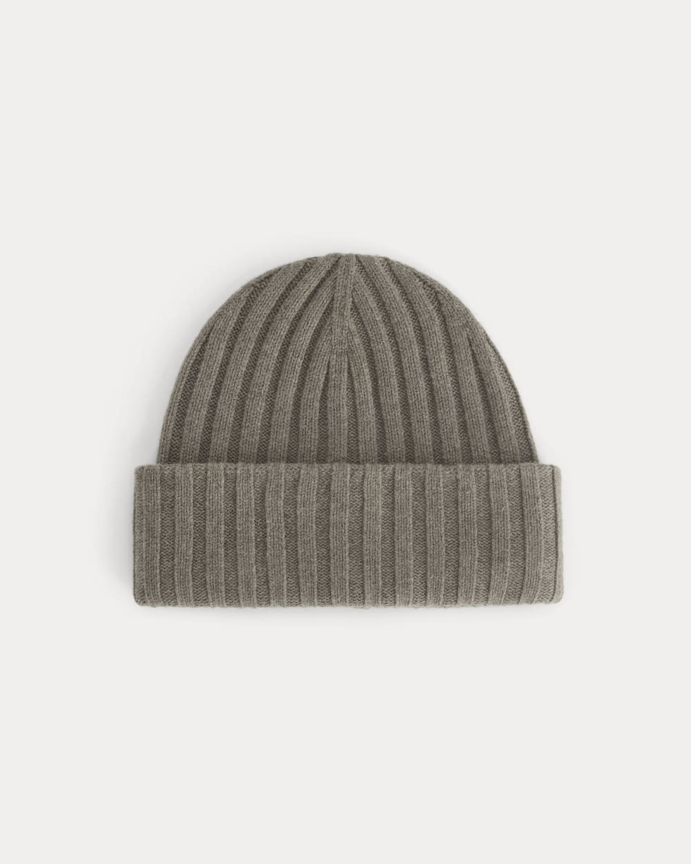 Chunky Ribbed Beanie | Taupe Melange | Everlane