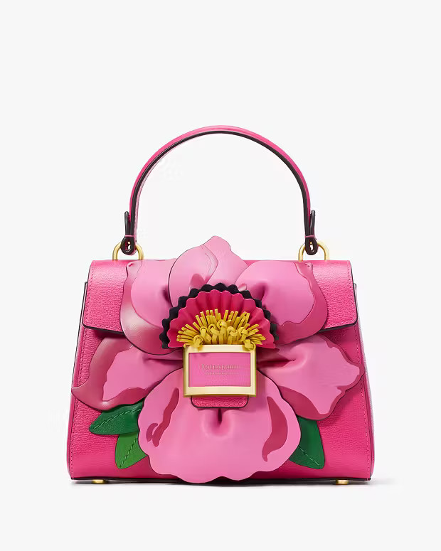 Katy Floral Applique Small Top-handle Bag | Kate Spade (US)