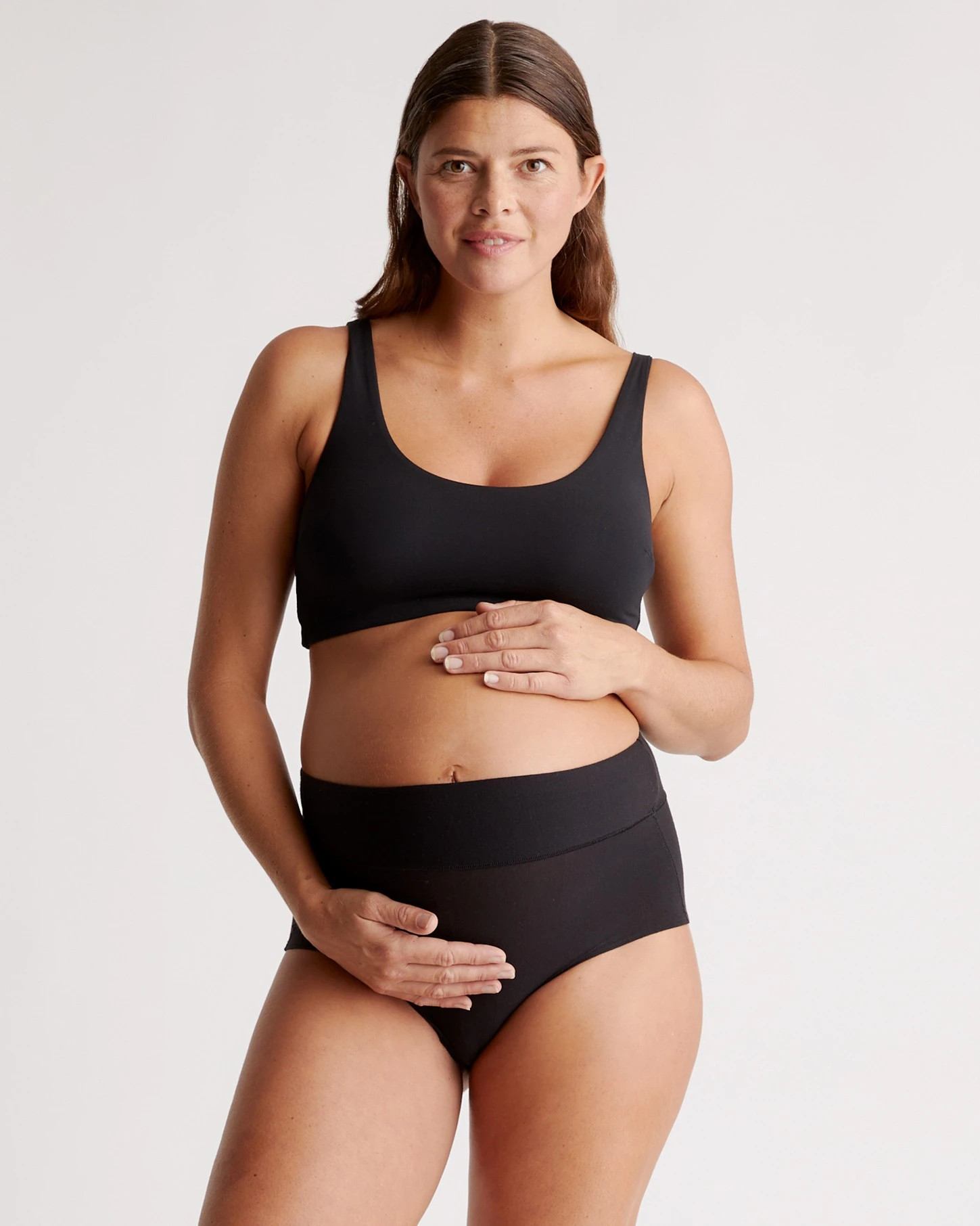 Micromodal Maternity & Postpartum Bra (2-pack) | Quince