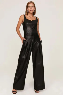 Dannie Faux Leather Dress | Rent the Runway