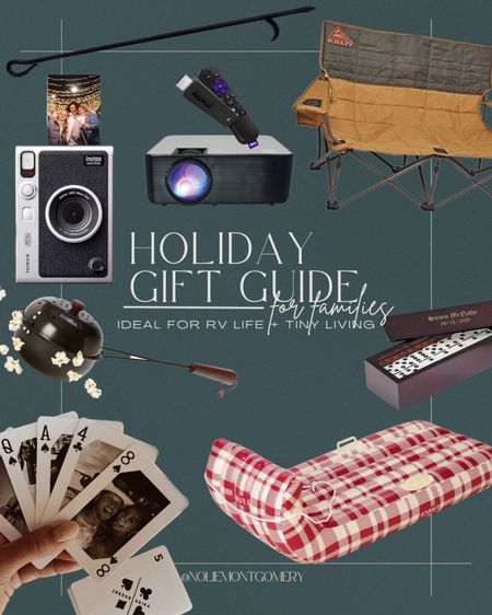 Holiday Gift Guide for Families with RV life and tiny living in mind! 

All the good stuff to create fun family memories without compromising on space and function!

TAGS: digital picture frame, heirloom cast iron fire poker, heirloom gifts, inflatable sled, snow sled, custom card game, popcorn popper, campfire, outdoorsy gifts, camping gear, camping chair, family gift guide, family gift ideas, gifts for the family, rv lifestyle, custom domino game, engraved gifts, family game night, movie projector, smart projector, Roku remote  

#LTKGiftGuide #LTKHoliday #LTKfamily
