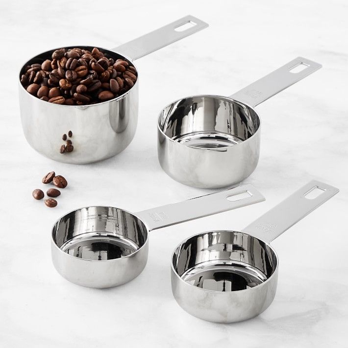 Williams Sonoma Stainless Steel Ultimate Measuring Cups & Spoons | Williams-Sonoma