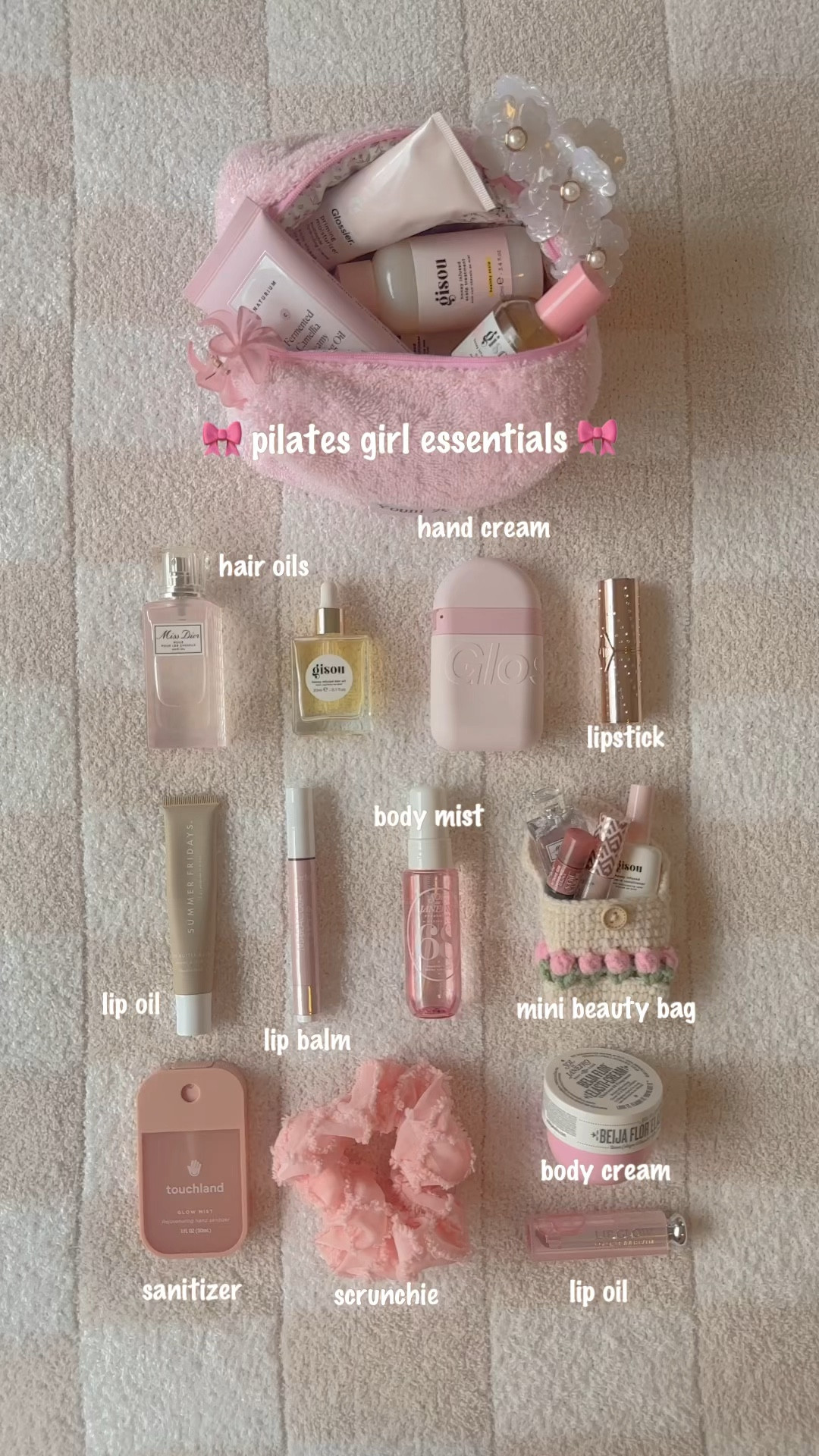 Pilates makeup bag essentials! 🧸🫧🧴🎀

 ♡

♡

♡

♡ Cute•Beauty•Soft girl•Girly•Pink•Makeup reel•Pink girl•Pinterest•Girly girl aesthetic•Clean aesthetic•Makeup•Pinterest girl•Bright pink•Bush pink•Beauty lover•That girl•Soft girl•Pilates princess•Coquette•Beauty•Bag essentials•Aesthetic•Girl therapy•Girly things•Girly bag• ♡

#LTKBeauty #LTKItBag #LTKStyleTip