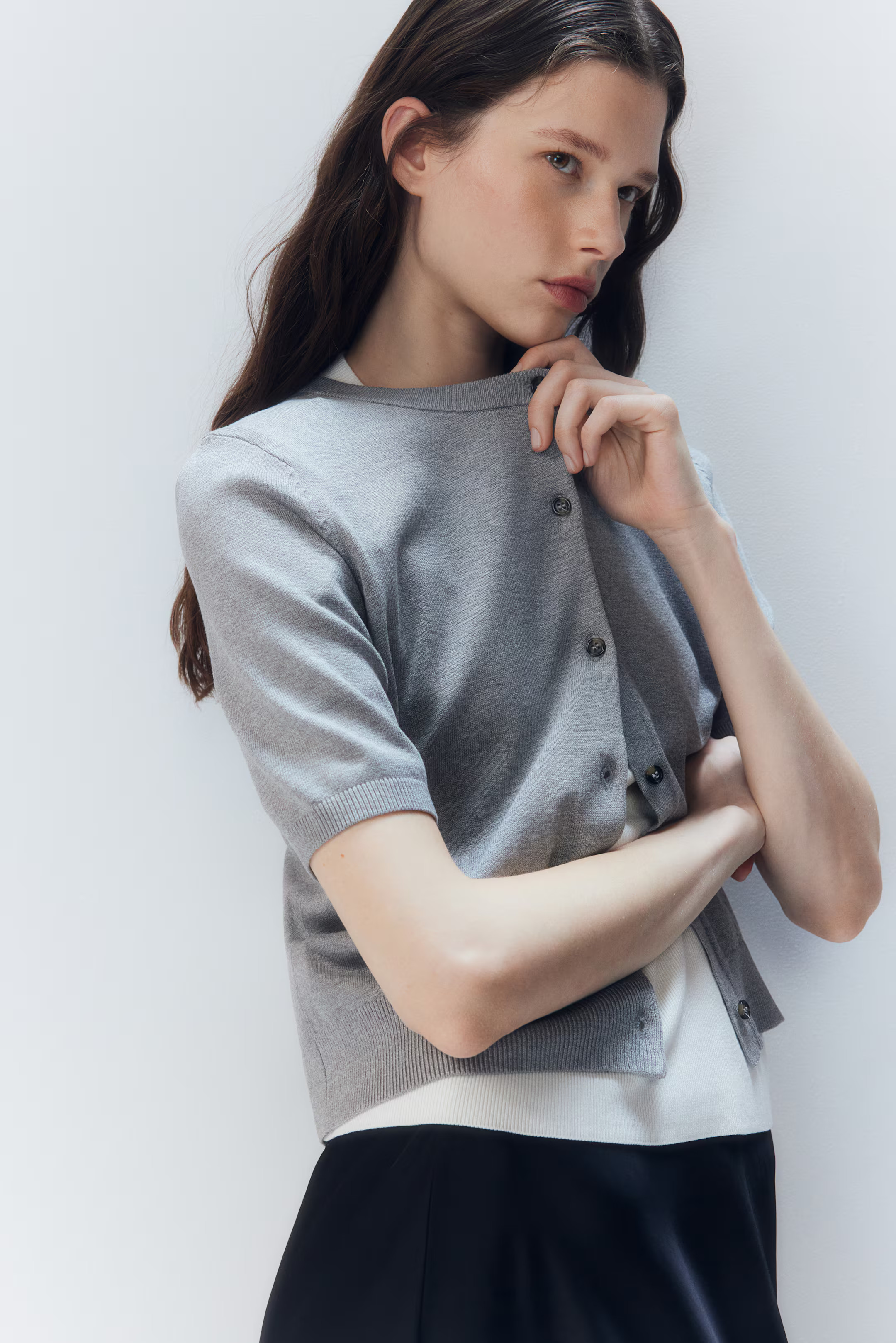 Short-Sleeved Cardigan | H&M (US + CA)