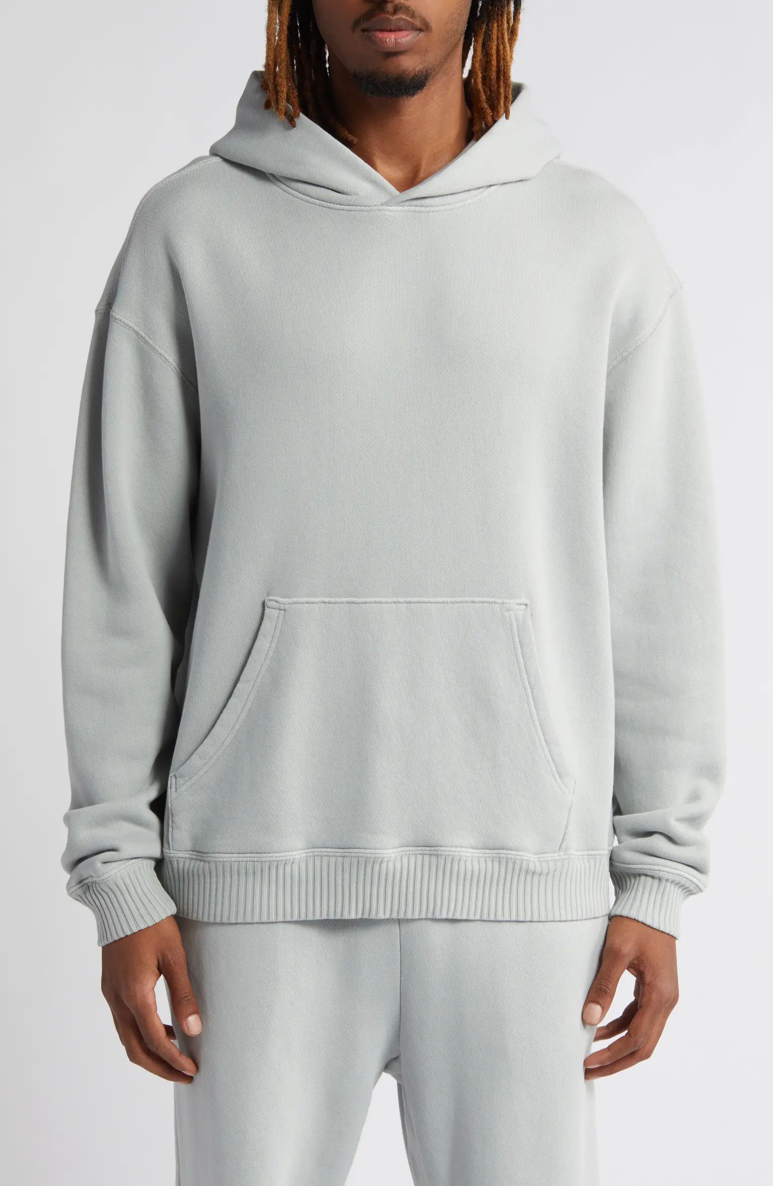 Elwood Core Oversize Organic Cotton Brushed Terry Hoodie | Nordstrom | Nordstrom