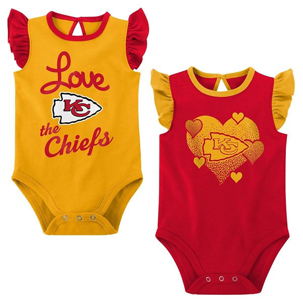 Genuine Stuff Baby Girls' Kansas City Chiefs Spread Love 2 Pack | Scheels