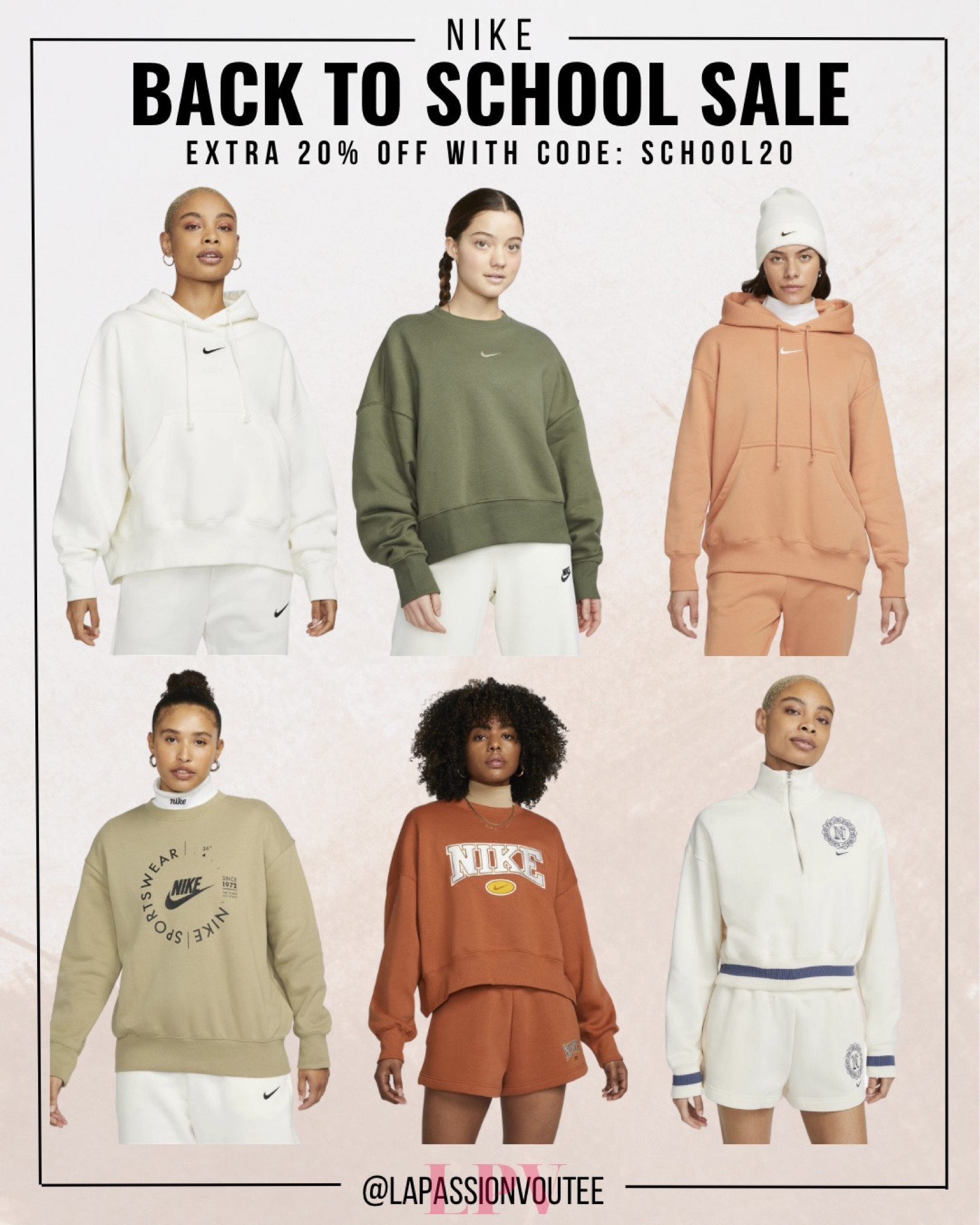 Nike back to school sale with up to 60% off plus extra 20% off! Use code: SCHOOL20

#LTKBacktoSchool #LTKFind #LTKsalealert