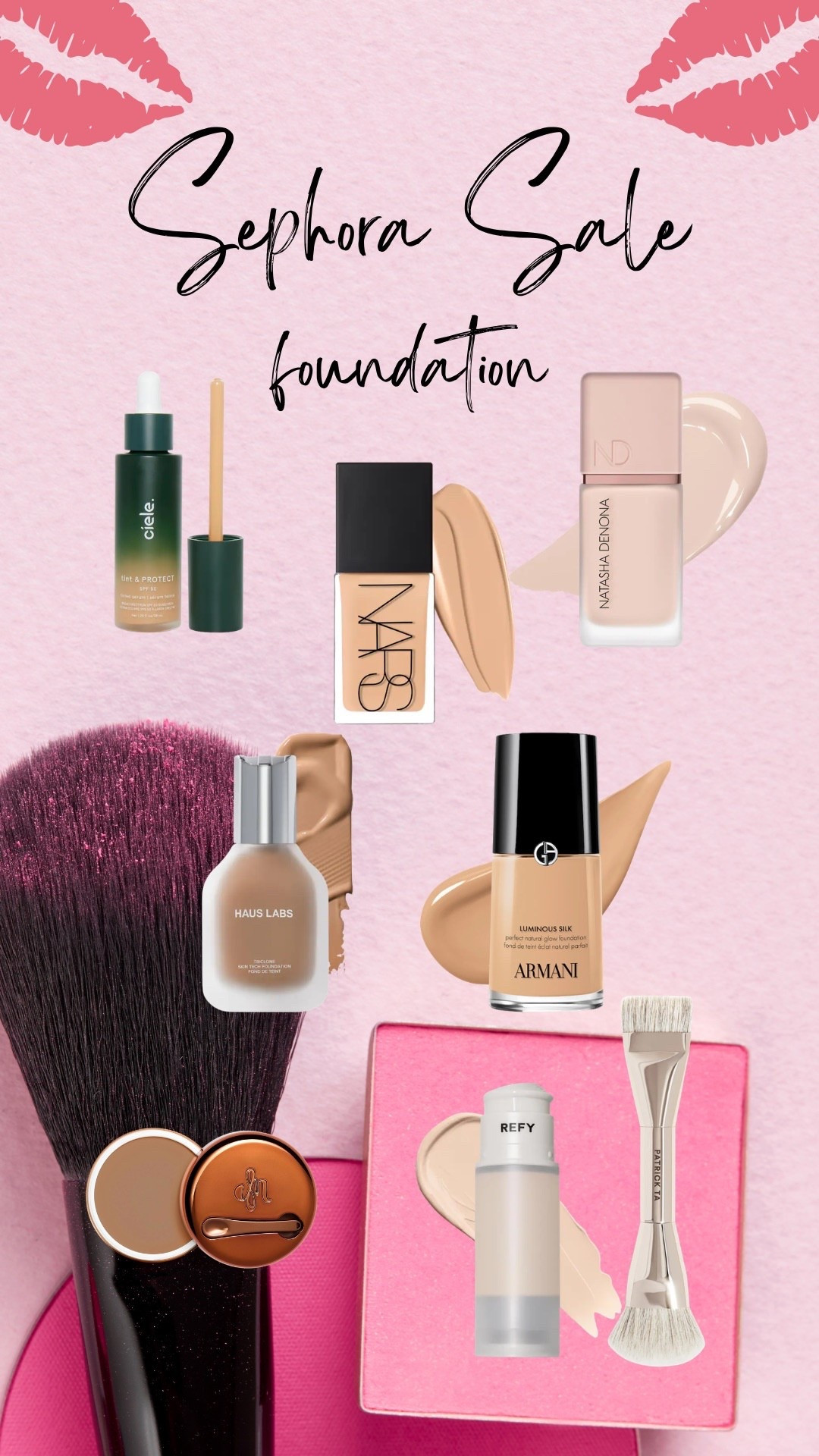 The Sephora sale is my favorite time of year to stock up on my favorite beauty products and try out a few new ones! What products are you purchasing this go round? 

Ciele, nars, haus labs, Natasha denonna,, Giorgio Armani,ready, Patrick ta, danessa myricks,
Sephora, Sephora sale, VIB, beauty, blush, bronzer, foundation, highlighter, eyeshadow, eye liner, mascara, lip liner, lipstick, lip gloss, setting spray, setting powder, setting spray, primer, skincare

#LTKmorningroutine #LTKSaleAlert #LTKBeauty