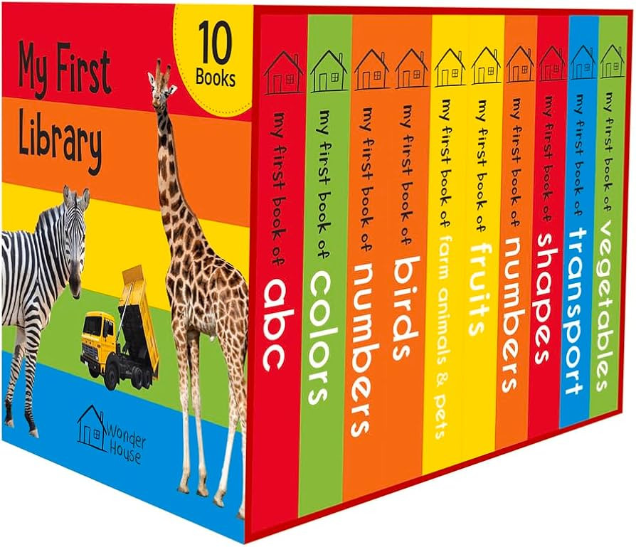 My First Library: Boxset of 10 Board Books for Kids | Amazon (US)