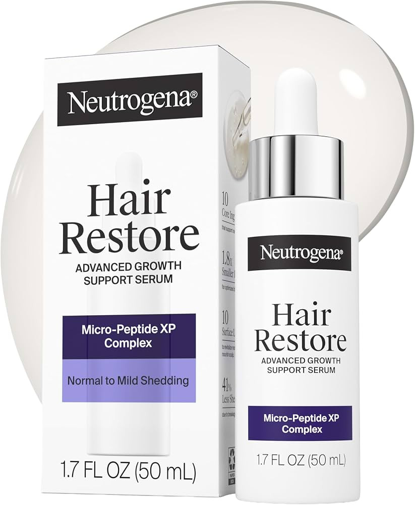 Neutrogena Hair Restore Hair and Scalp Serum Fragrance-Free, 1.7 fl oz | Amazon (US)