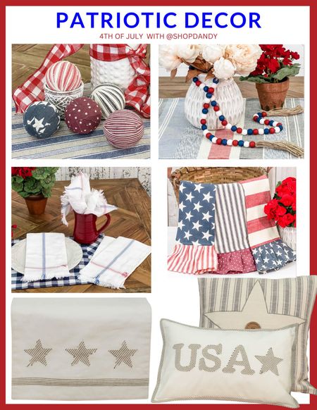 Shop all the patriotic goodies now! 

#LTKhome #LTKSeasonal #LTKsalealert