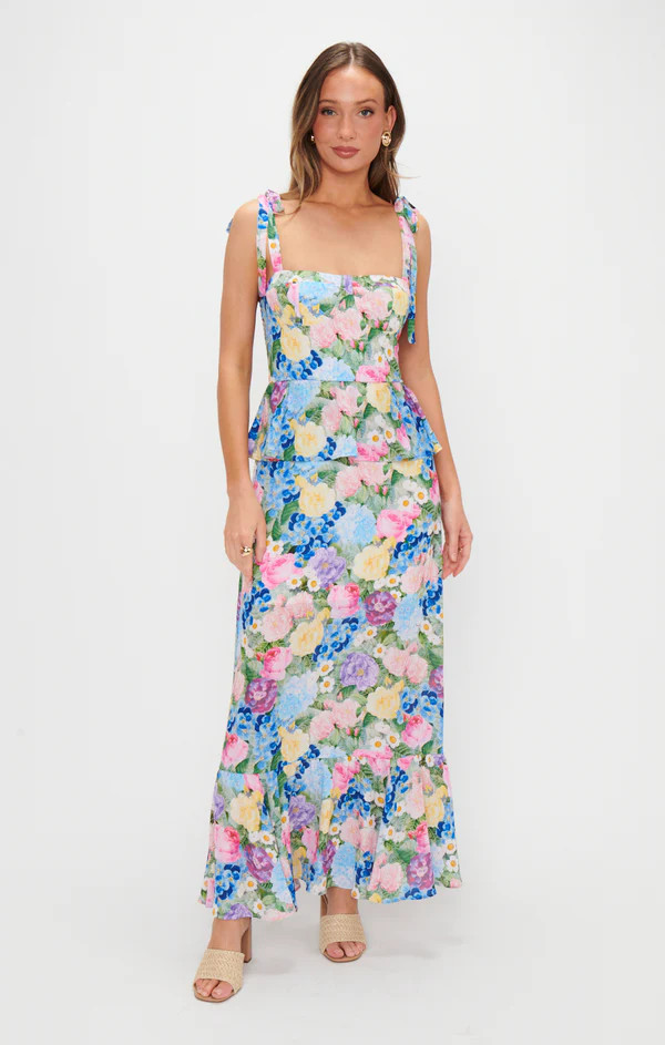 Paxton Midi Dress ~ Flower Shop | Show Me Your Mumu