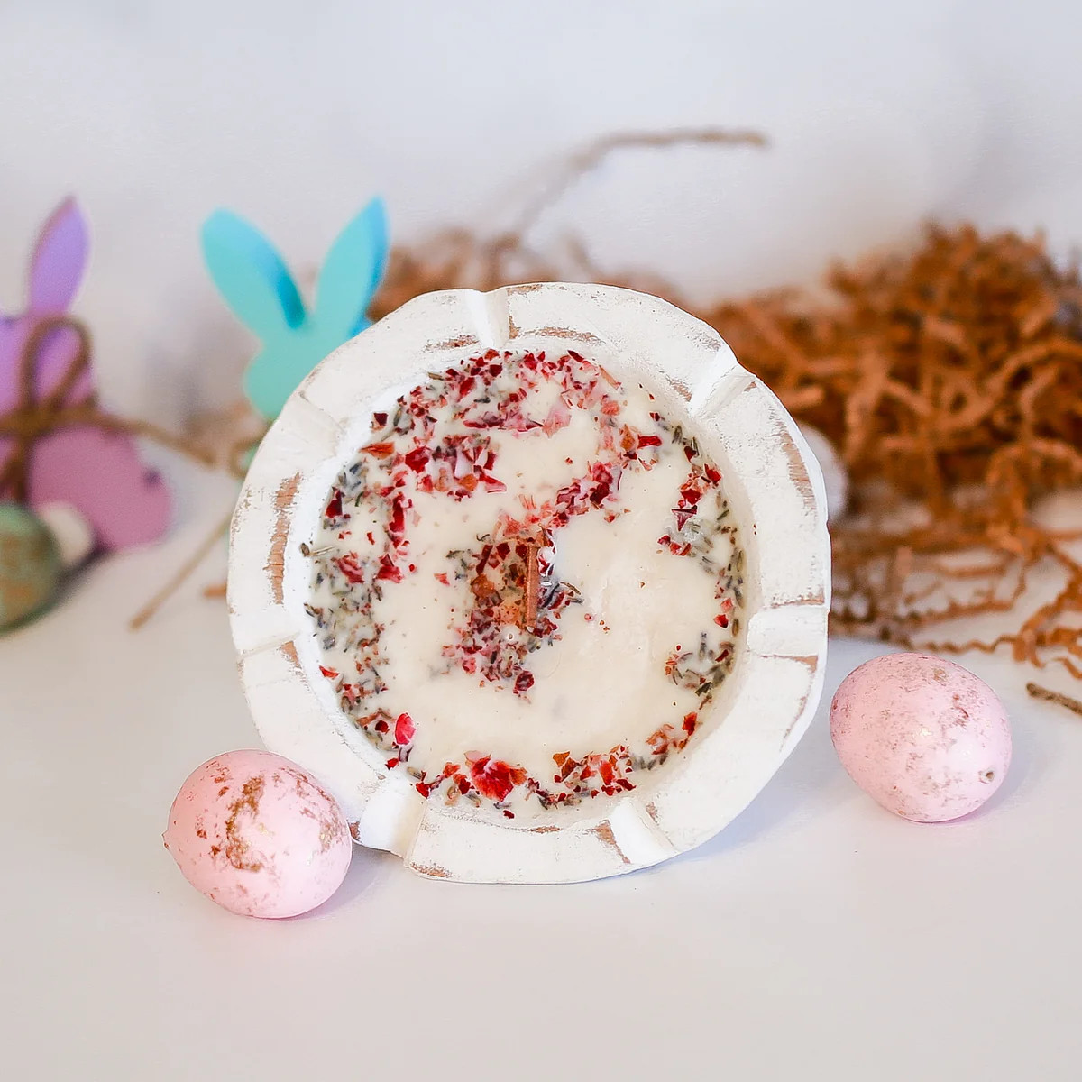 Easter Flower Dough Bowl | Abandoned Cakes
