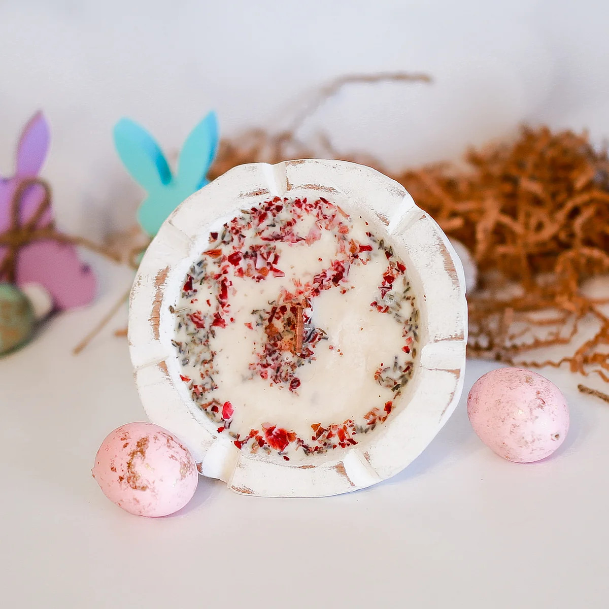 Easter Flower Dough Bowl | Abandoned Cakes