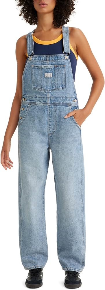 Levi's Women's Premium Vintage Shortalls | Amazon (US)
