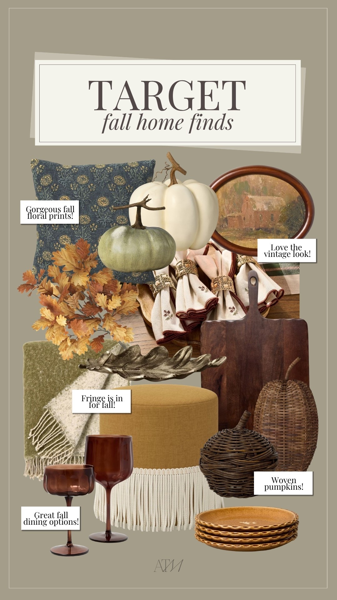 Target fall home finds!!

target home, target fall, target seasonal, seasonal home decor, fall home decor

#LTKSeasonal #LTKHome