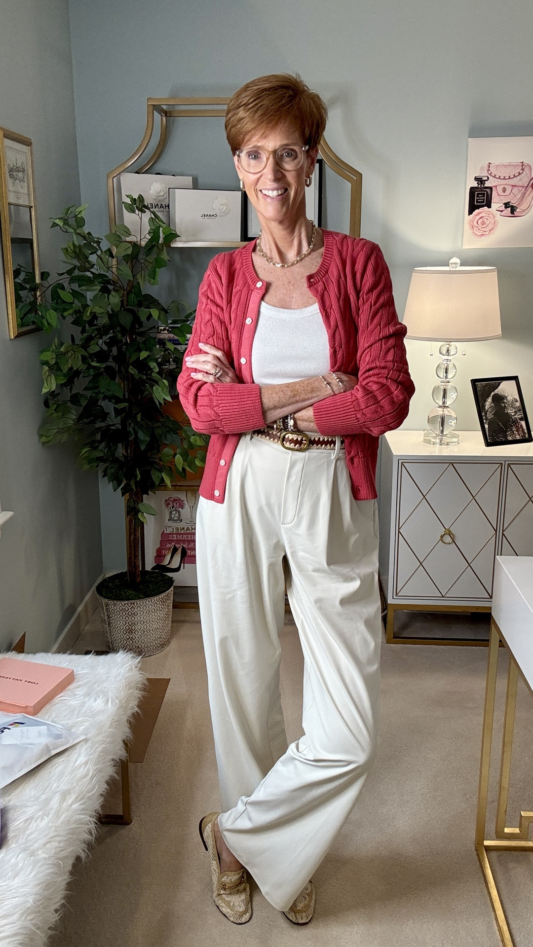 I try on a LOT of clothes — but what actually ends up on my body during a normal week? That's a much shorter list.

These are the 5 outfits I really wore this week, from denim shirts with white jeans and brown trousers to an easy shirt dress, comfortable pull-on pants and the summer neutrals I'm clearly not ready to put away yet.

And after spending the week talking about denim shirts, two of them made this week's lineup — which probably tells you more than anything I could say about how useful they've become in my closet.

That's one of the things I want these Friday roundups to be: not just more outfit ideas, but a look at the pieces I'm actually reaching for again and again.

Which outfit feels most like something you'd wear — 1, 2, 3, 4 or 5?

Save this one for the next morning you're standing in your closet wondering what to wear, and send it to a friend whose style reminds you of one of these.

#Over50Style #EverydayOutfits #ClassicStyle #WomenOver50Style

#LTKootd #LTKOver40 #LTKTall
