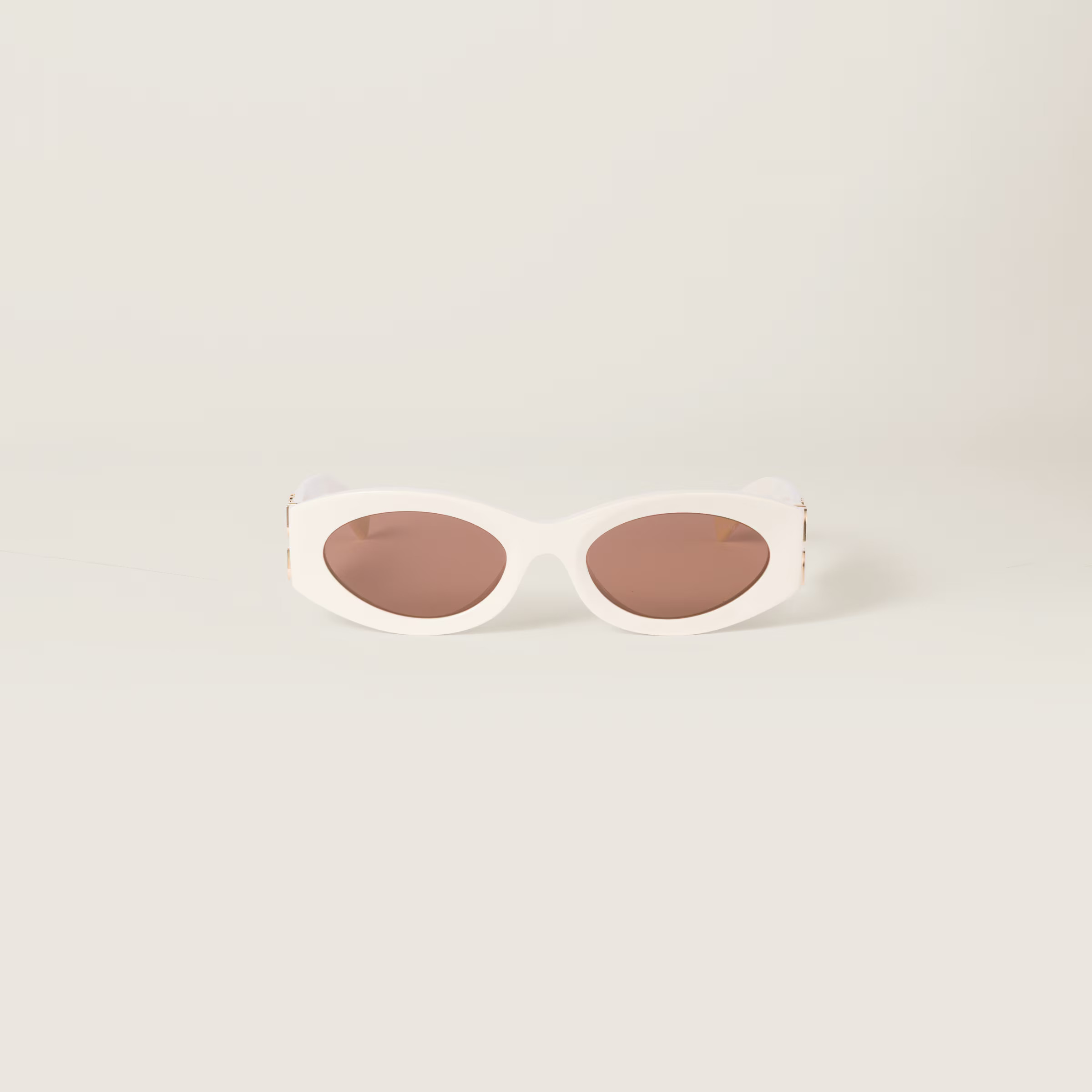 Chocolate Brown Lenses Miu Glimpse Sunglasses | Miu Miu | Miu Miu US