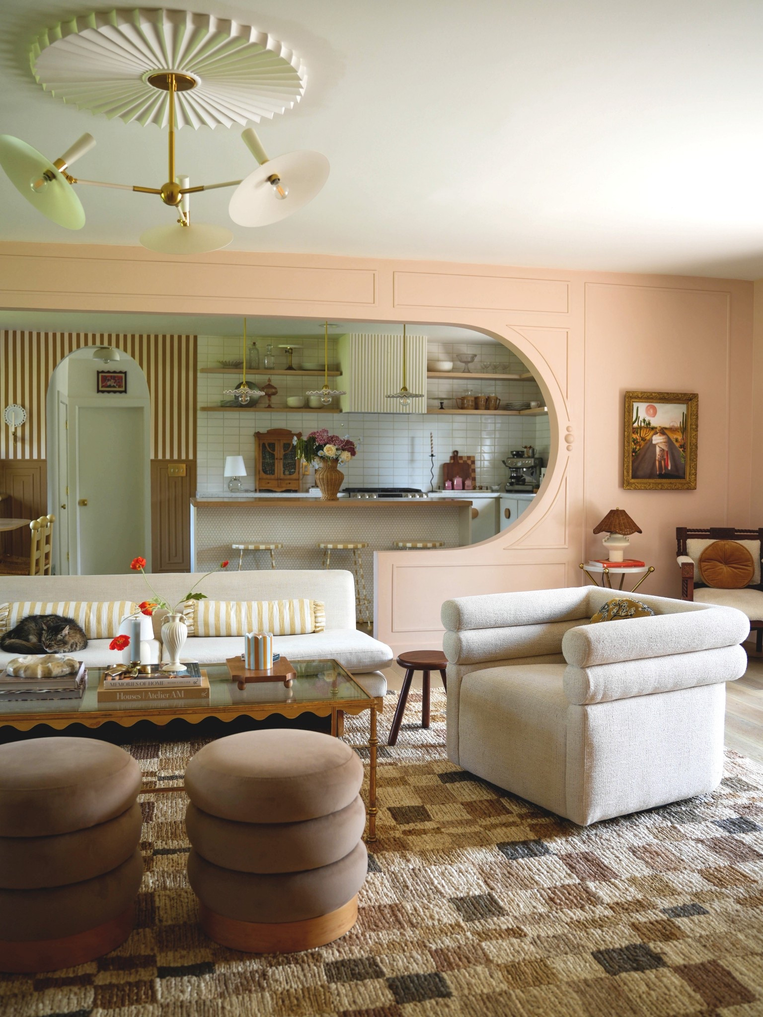 Living room sources: furniture, decor, lighting, rug, & art 

#LTKHome