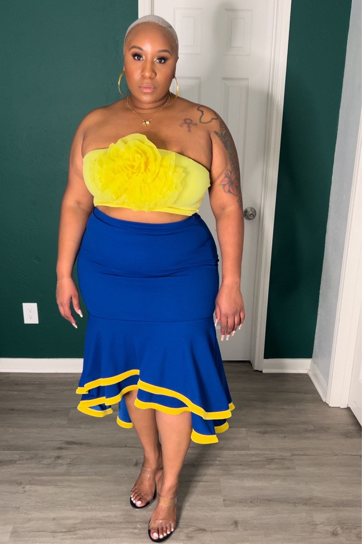 Sigma Gamma Rho | Blue and Gold | Yellow | Spring | Plus Size 2x 

#LTKplussize #LTKstyletip #LTKfindsunder50