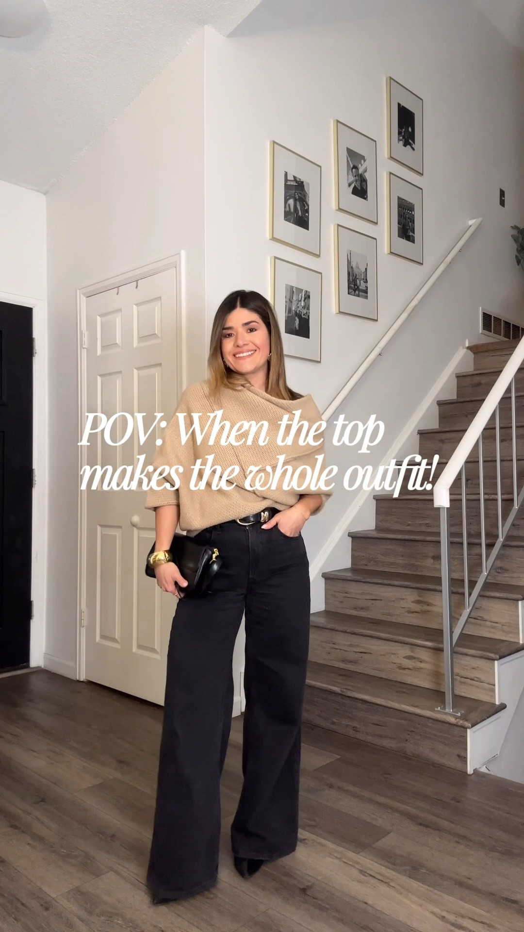 The most stunning knit top! 
Size XS
Jeans size 25

#LTKWorkwear #LTKPetite #LTKootd