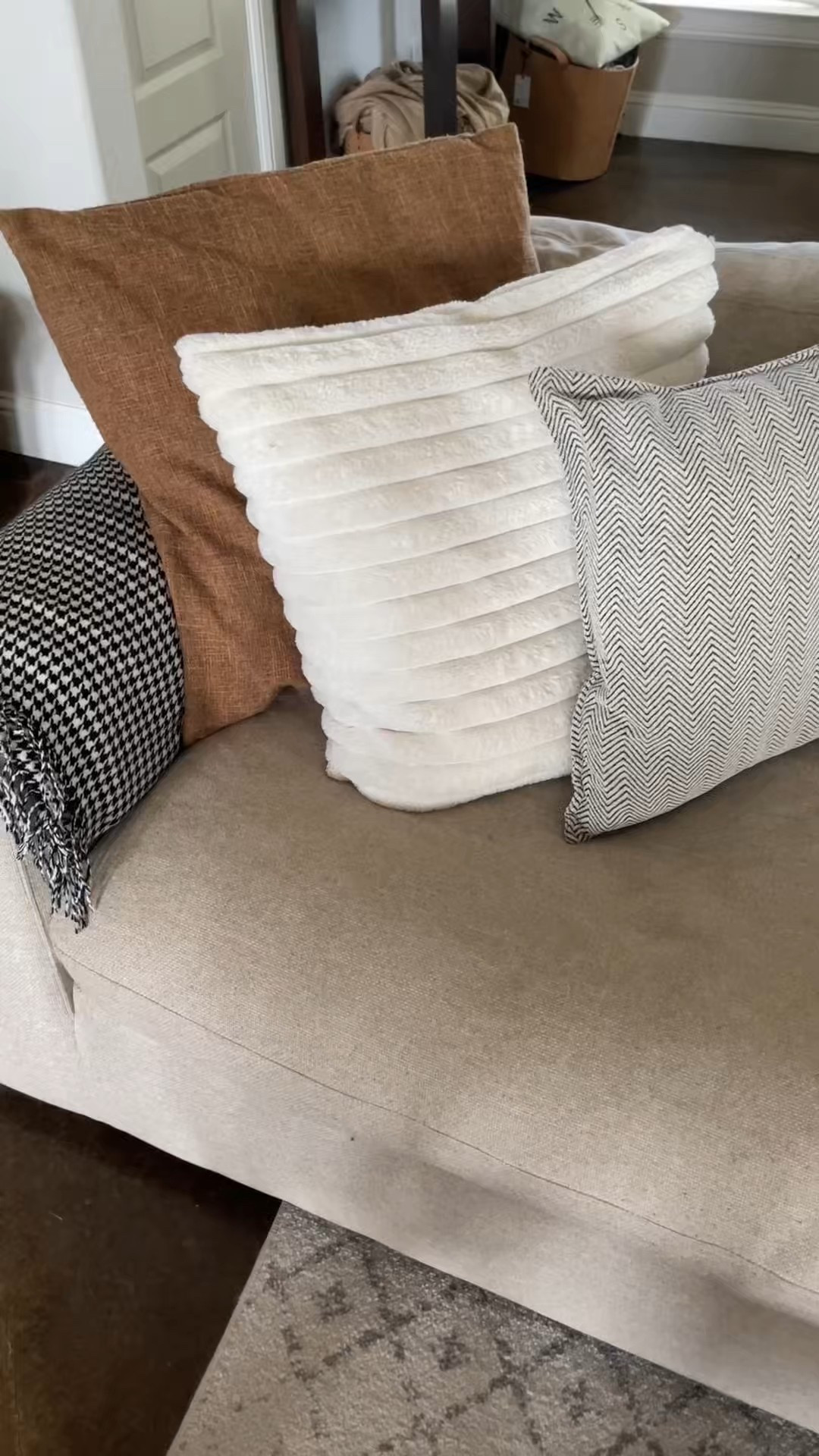Add texture with these Pillow Covers. 

#LTKHome #LTKFindsUnder50 #LTKFindsUnder100