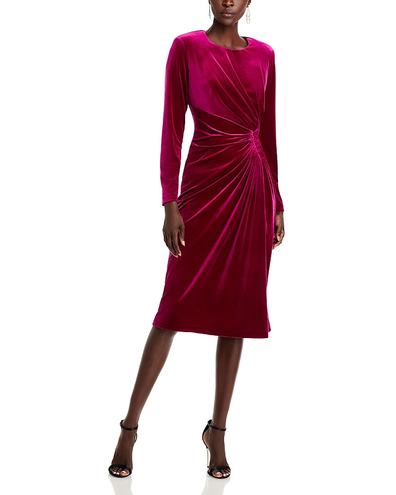 Eliza J Tuck Velvet Dress | Bloomingdale's (US)